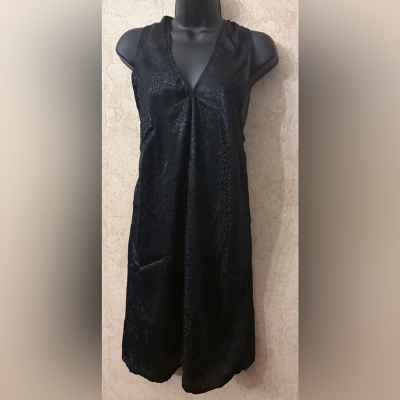 Venus Black Halter Neck Mini Patterned Dress #8933 - Picture 1 of 5